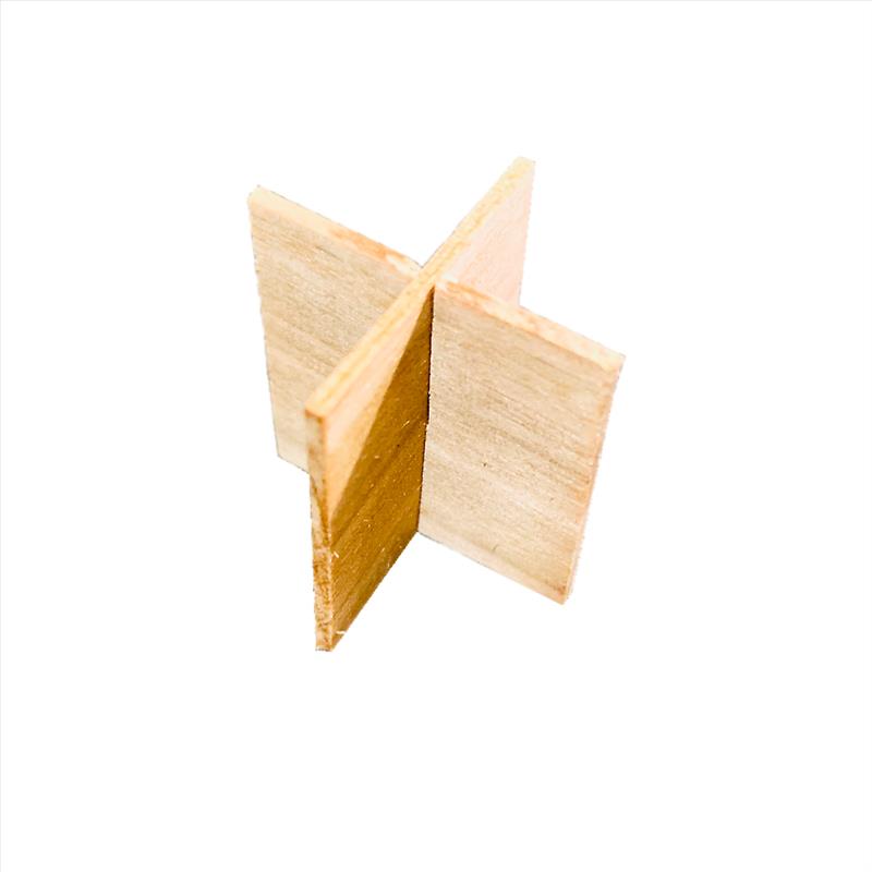 Distanční stojánek dřevěný do pizza krabic 3 cm