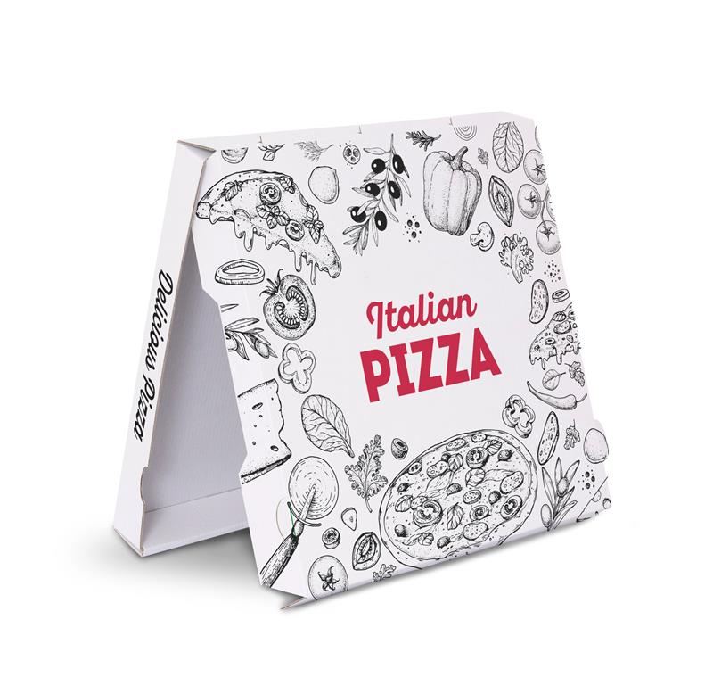 KRABICE NA PIZZU 45 x 45 x 4 cm s potiskem Italian Pizza