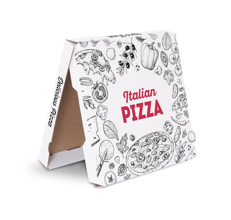 KRABICE NA PIZZU 45 x 45 x 4 cm s potiskem Italian Pizza