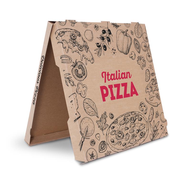 KRABICE NA PIZZU 45 x 45 x 4 cm s potiskem Italian Pizza