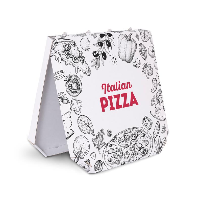 KRABICE NA PIZZU 33 x 33 x 3 cm s potiskem Italian Pizza
