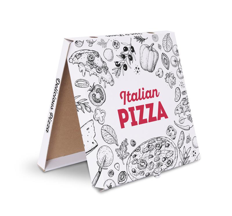 KRABICE NA PIZZU 35 x 35 x 3 cm s potiskem Italian Pizza