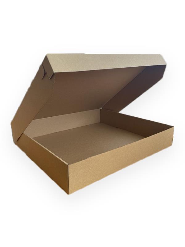 KRABICE NA CHLEBÍČKY 545x370x70 - Hnědá